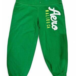 Aero Women's Green and Yellow Joggers-tracksuit